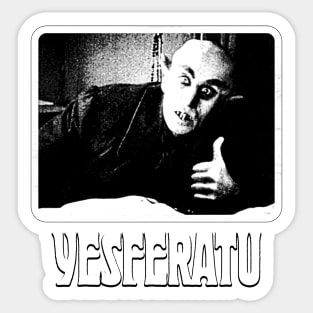 Yesferatu Sticker